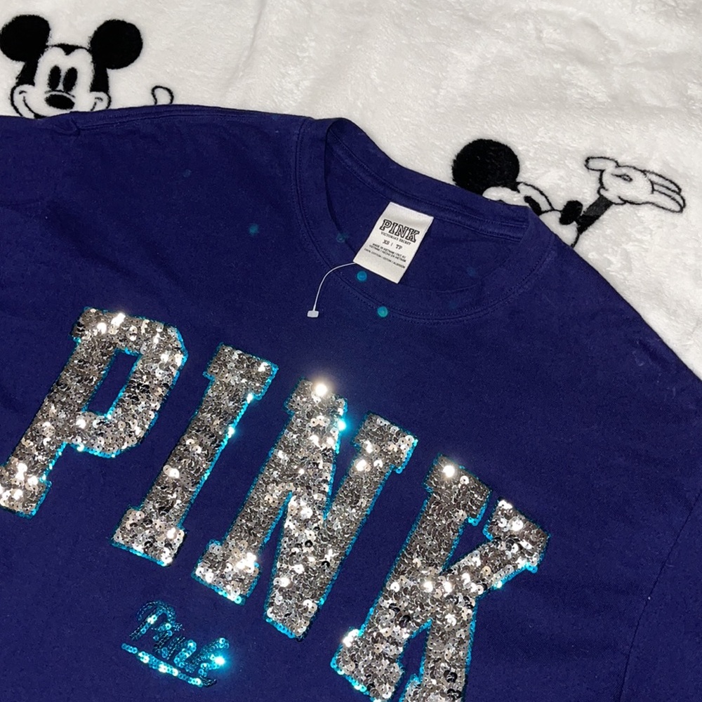 PINK VS Long sleeve Sequin Logo - Picture 7 of 10